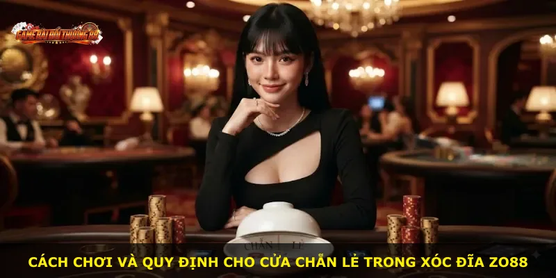 Cách chơi và quy định cho cửa chẵn lẻ trong Xóc Đĩa ZO88