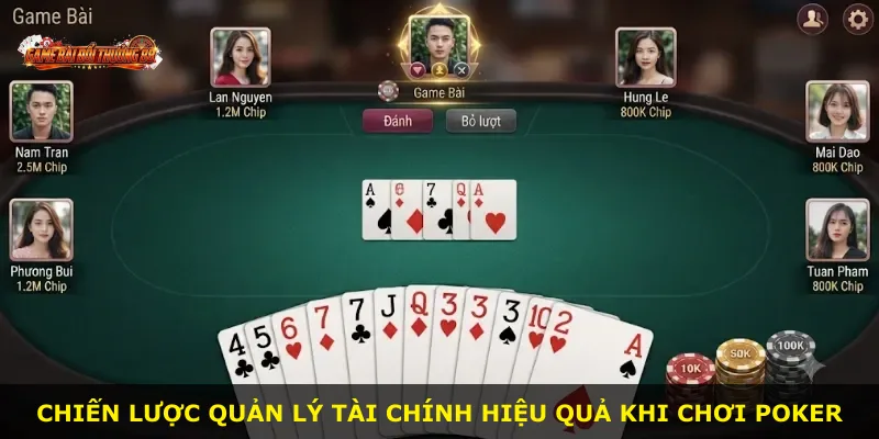 Chiến lược quản lý tài chính hiệu quả khi chơi Poker