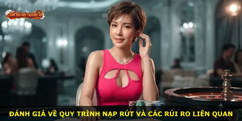Đánh giá về quy trình nạp rút và các rủi ro liên quan
