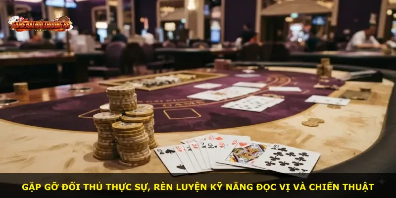 Gặp gỡ đối thủ thực sự, rèn luyện kỹ năng đọc vị và chiến thuật