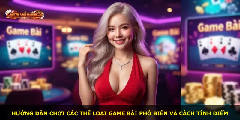 Hướng dẫn chơi các thể loại game bài phổ biến và cách tính điểm