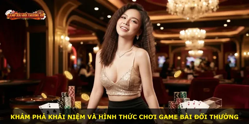 Khám phá khái niệm và hình thức chơi game bài đổi thưởng