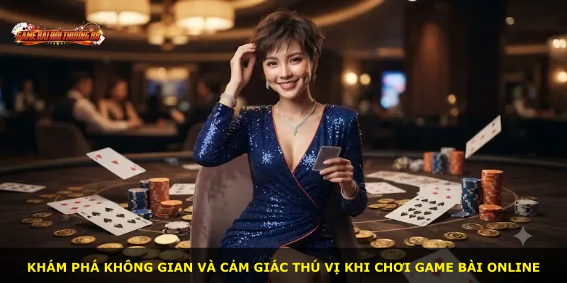Khám phá không gian và cảm giác thú vị khi chơi game bài online