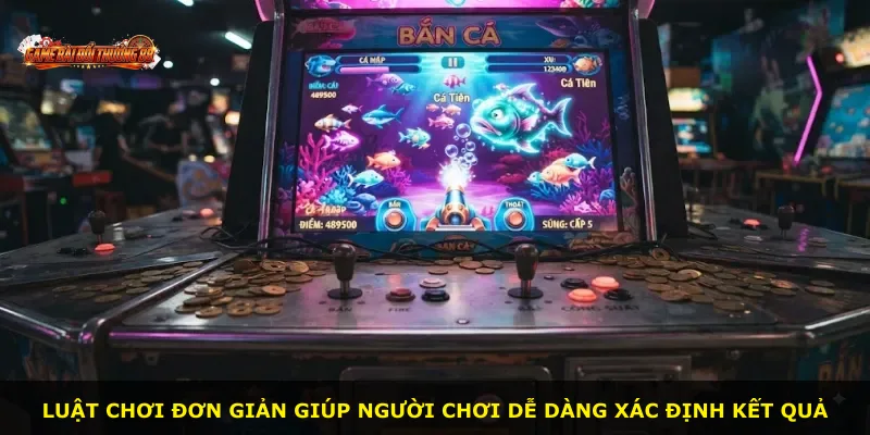 Luật chơi đơn giản giúp người chơi dễ dàng xác định kết quả