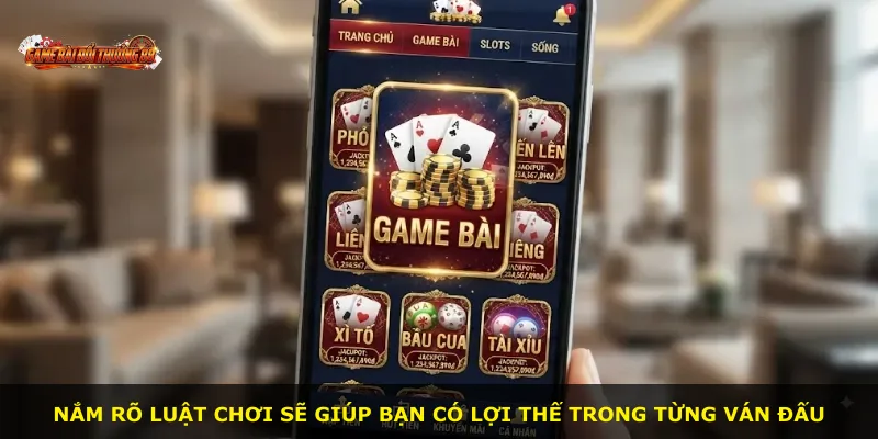 Nắm rõ luật chơi sẽ giúp bạn có lợi thế trong từng ván đấu