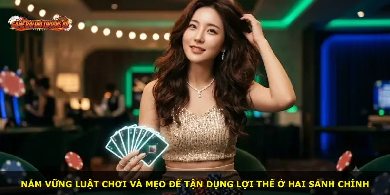 Nắm vững luật chơi và mẹo để tận dụng lợi thế ở hai sảnh chính