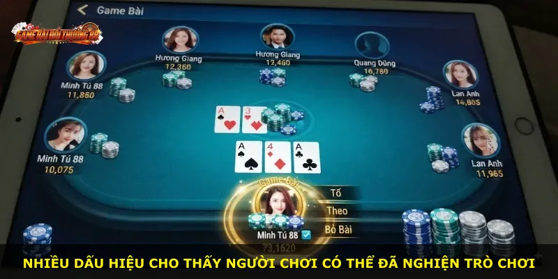Nhiều dấu hiệu cho thấy người chơi có thể đã nghiện trò chơi