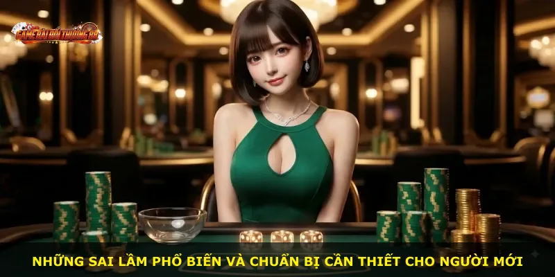 Những sai lầm phổ biến và chuẩn bị cần thiết cho người mới