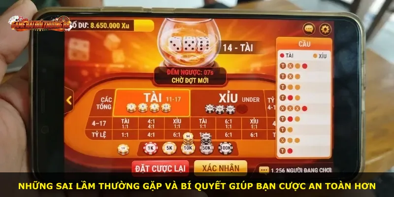 Những sai lầm thường gặp và bí quyết giúp bạn cược an toàn hơn