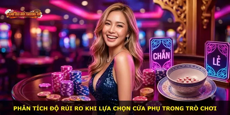 Phân tích độ rủi ro khi lựa chọn cửa phụ trong trò chơi