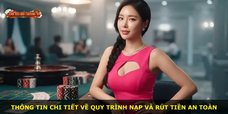 Thông tin chi tiết về quy trình nạp và rút tiền an toàn