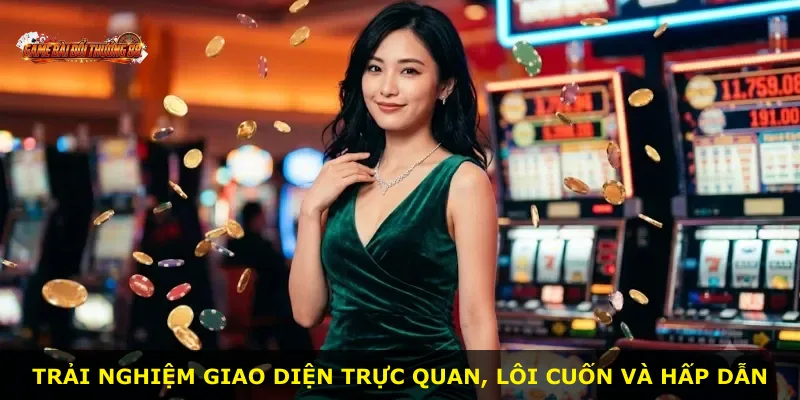 Trải nghiệm giao diện trực quan, lôi cuốn và hấp dẫn