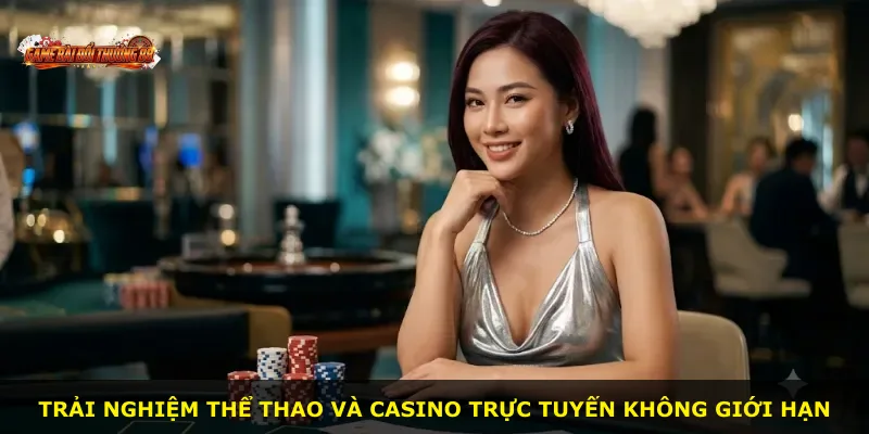 Trải nghiệm thể thao và casino trực tuyến không giới hạn