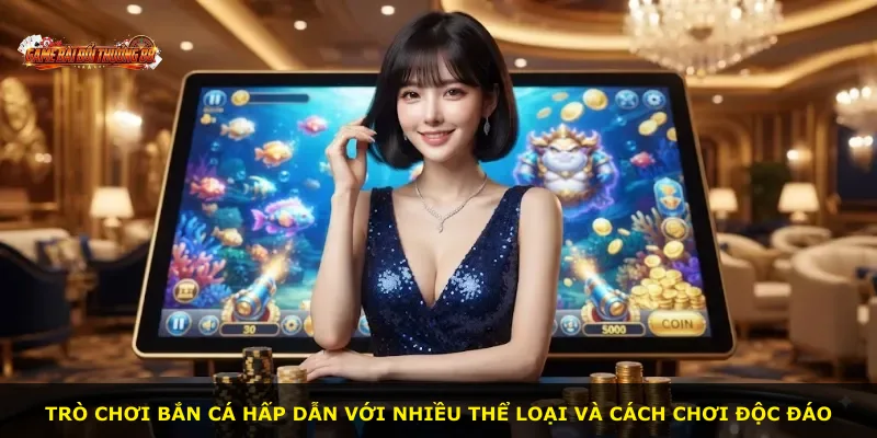 Trò chơi bắn cá hấp dẫn với nhiều thể loại và cách chơi độc đáo